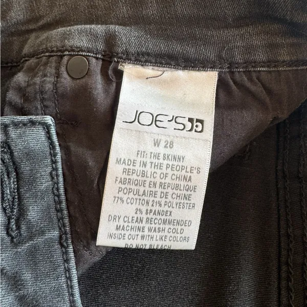 Joe's Jeans black Denim - Image 5
