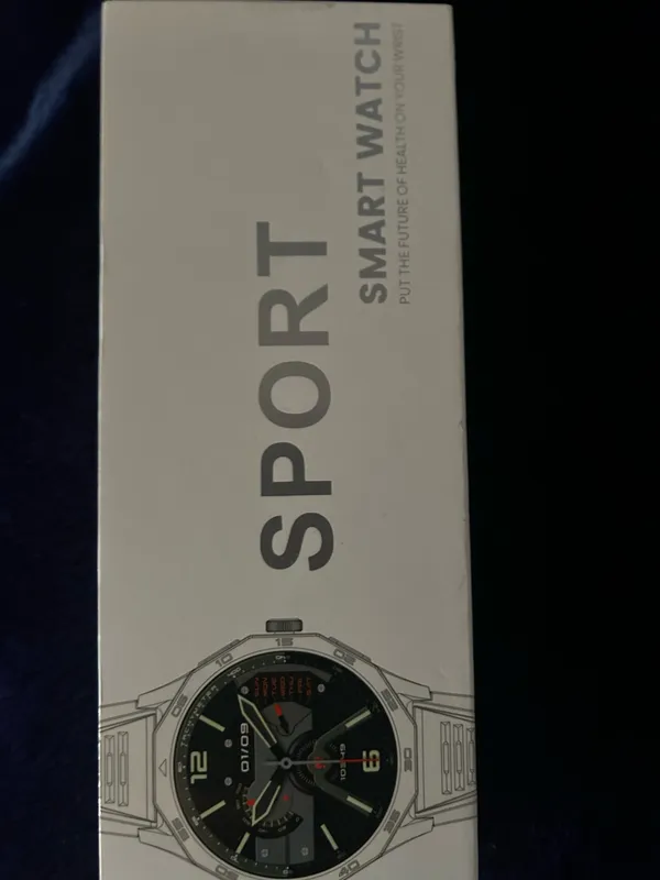 Smart sport watch Black - Image 4