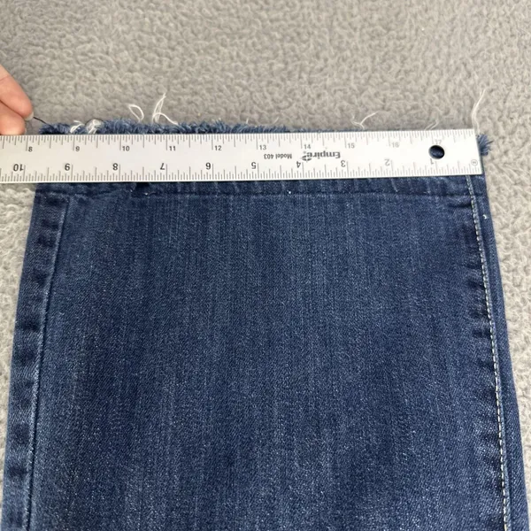 Y2K Aeropostale Low Rise Hailey Flare Jeans Boho Festival Retro Women 11/12 x 29 - Image 8