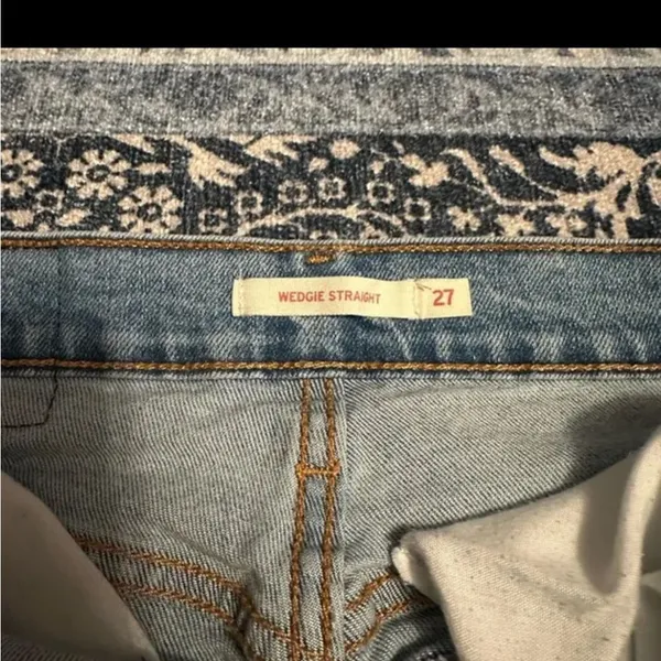 Levi’s wedgie straight jeans 27‎ - Image 12
