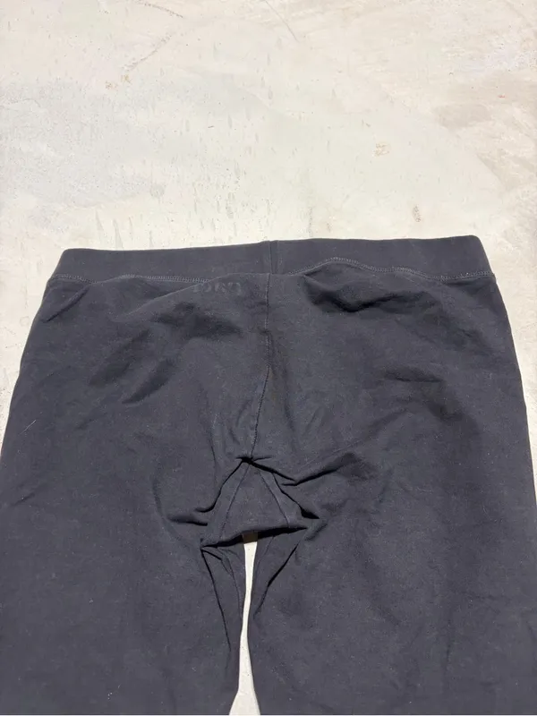 Pact Black Stretch capri Leggings large organic cotton - Image 6