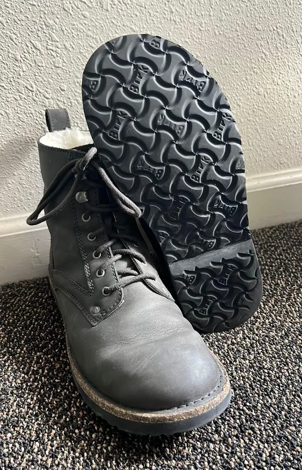 Birkenstock Bryson Shearling Graphite - Image 9
