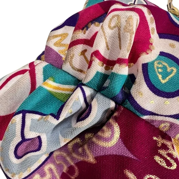 Coach Poppy Limited Edition Pop C Glam Tote Shoulder Bag - Image 10