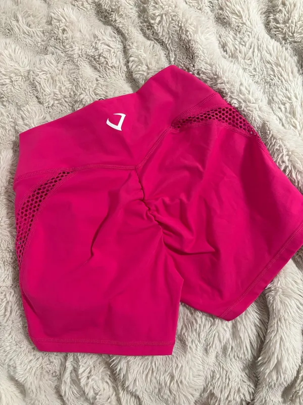 Biker Shorts Pink Size M - Image 2