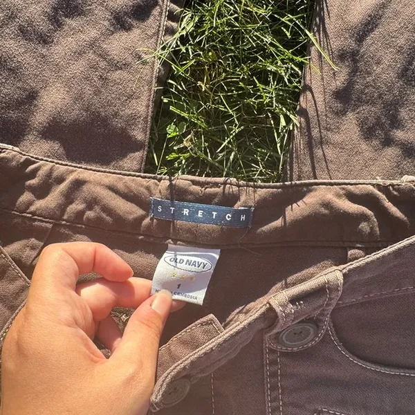 VTG Low Rise Cotton Cargos - Image 3
