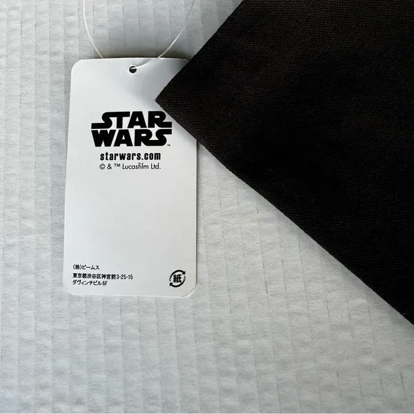 Star Wars Stirntrooper Japanese Tote‎ Bag Makoto Oozu Canvas Black Block Pixel - Image 3