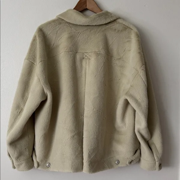 Free People S We the Free Cozy Swing Opal Jacket in Faux Fur - Image 9
