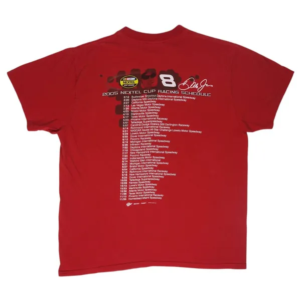 Vintage Y2K Dale Earnhardt Jr. Budweiser Shirt - Image 3