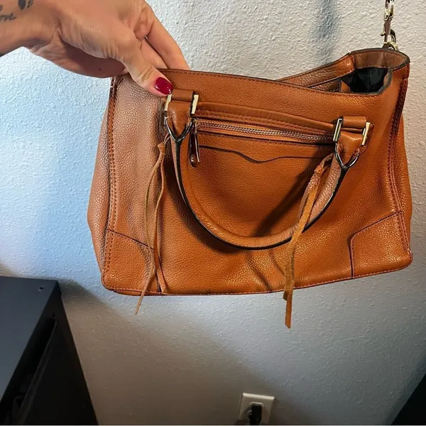 Rebecca Minkoff Chestnut Leather Bag - Image 6