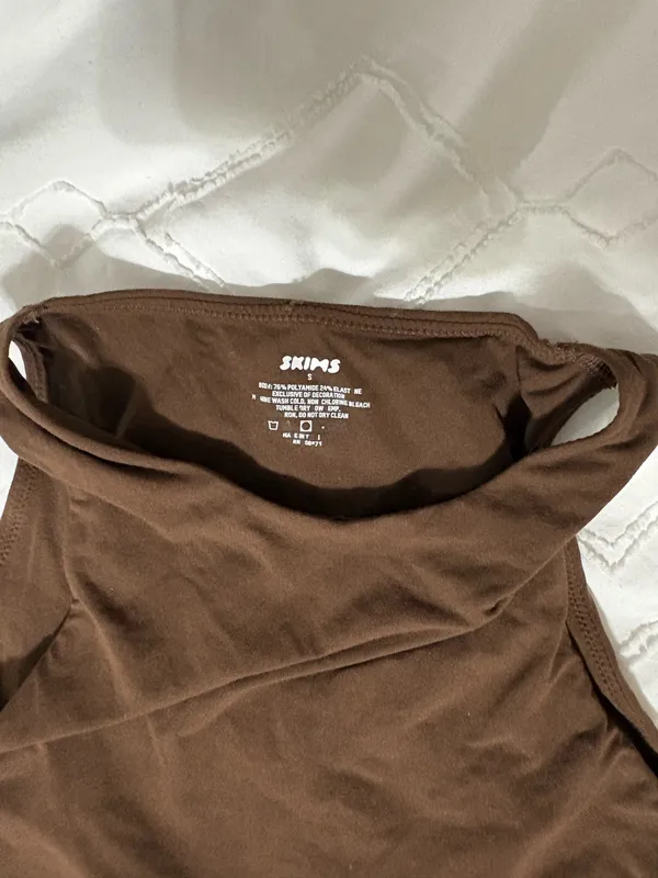 Brown SKIMS Bodysuit - Image 2