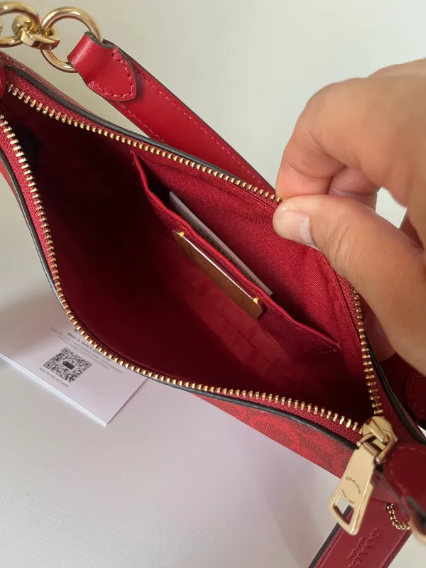 Coach Mini Payton Hobo In Signature Canvas - Image 7