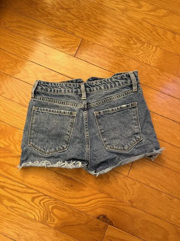 Jean Shorts Blue Size 25 - Image 2