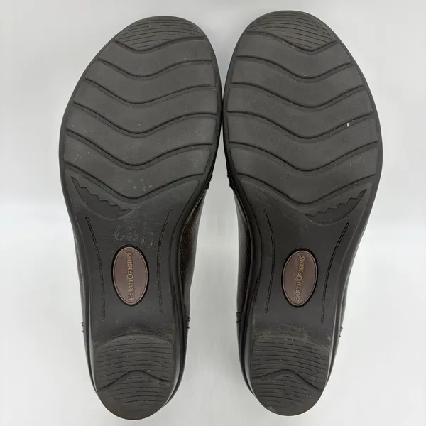 Earth Origins Womens 10W Shoes Rosario Loafers‎ Brown Low-Heel Slip-On Comfort - Image 6