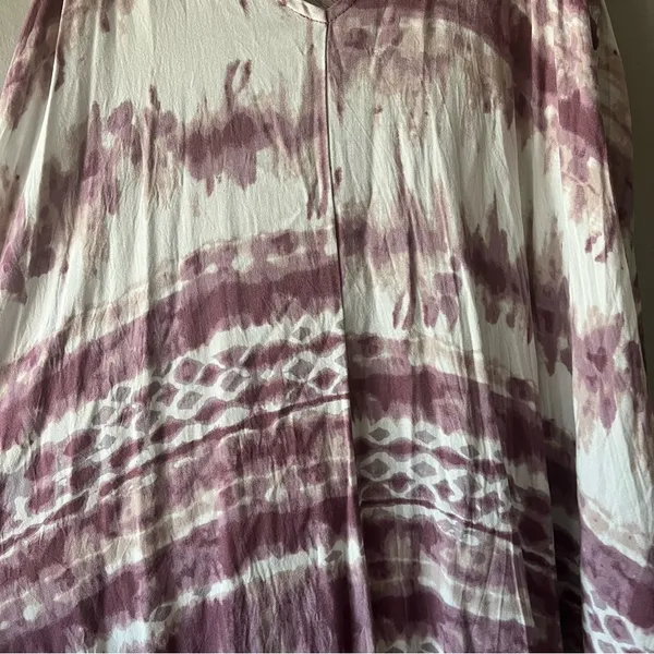 Lulus Yours Tule Mauve Tie-Dye Maxi Dress Size S/M - Image 3