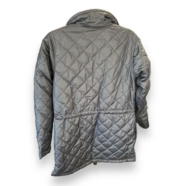 NWTS Women's Columbia Copper Crest Quilted Novelty Jacket Small Black Fleece‎ - Image 4