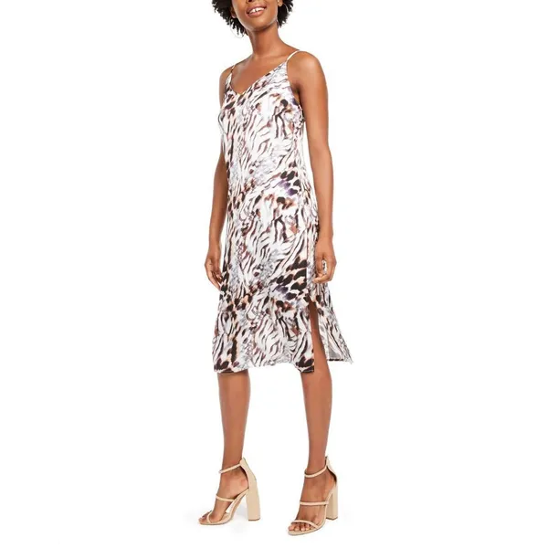 ONE CLOTHING | Animal Print Slip Dress Sz XS - Image 9