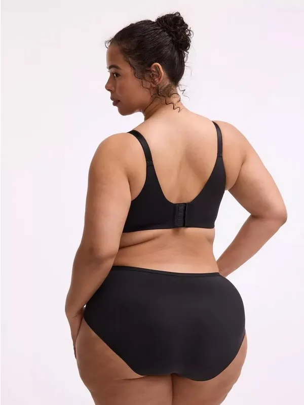 NWT Torrid 44F Wire-Free Lightly Lined 360 Back Smoothing Bra Black - Image 4