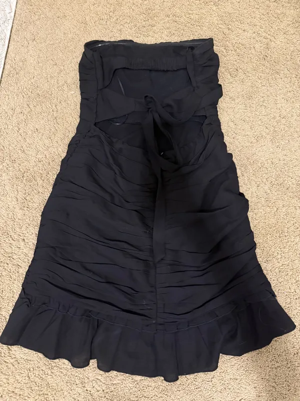 Hello Molly black ruffle mini dress  - Image 2