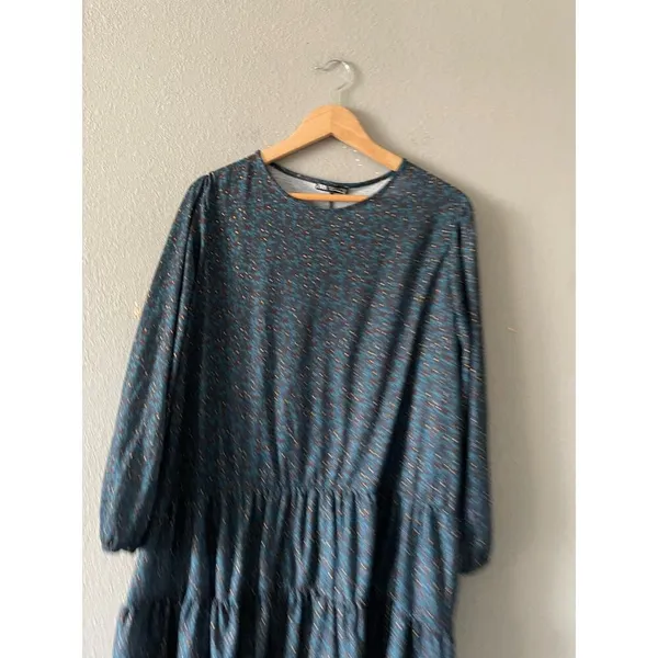 Zara‎ Tiered Floral Tunic Dress - Image 6