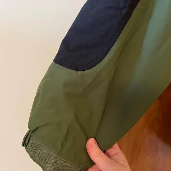 LL Bean Vintage Women’s Thinsulate Lined Hooded Jacket Green Black Medium 0 RF98 - Image 8