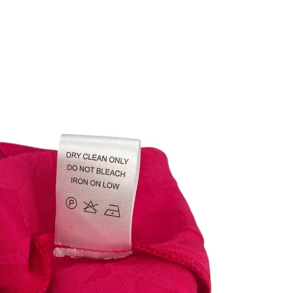 Privacy Please Mia Maxi Dress‎ Slip Maxi Floral Satin Hot Pink Size Small - Image 17