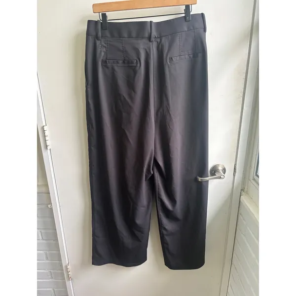 Lululemon Pleat Front High Rise Wide Leg Trouser size 14 gorpcore‎ minimalist - Image 4