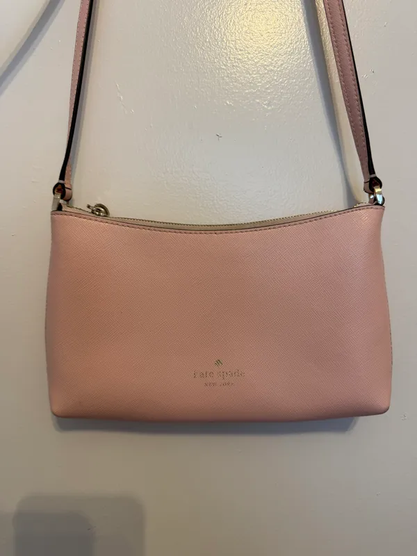 Kate Spade Sadie Crossbody Saffiano Leather Chalk Pink - Image 4