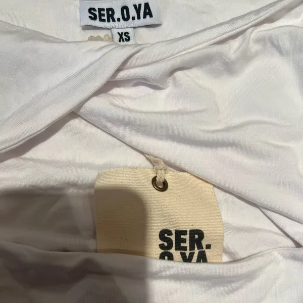 SER.O.YA Artemis Top White Size XS - Image 4