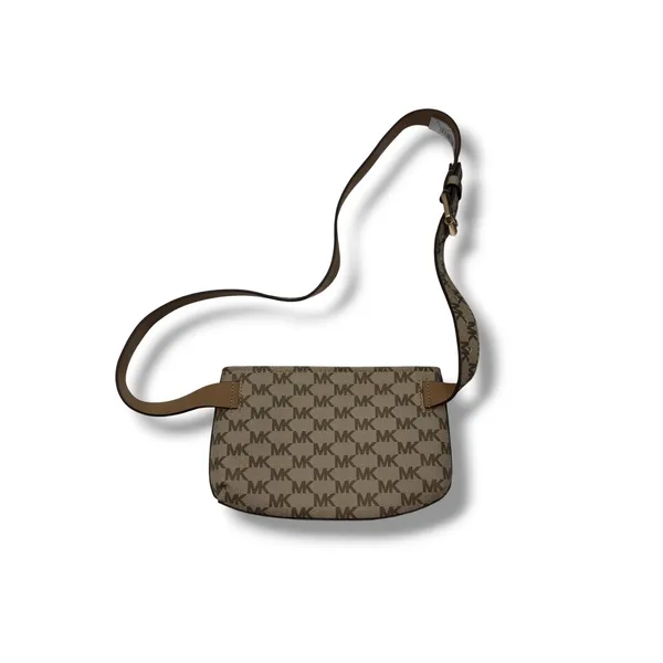 Michael Kors Belt Bag Womens L/XL Brown MK‎ Signature Logo Waist Pack Fanny Pack - Image 2