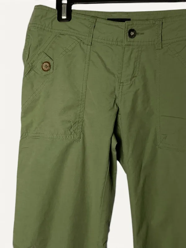 Marmot Womens Roll Tab Hiking Pants Size 6 Green Convertible Outdoor Trail - Image 7