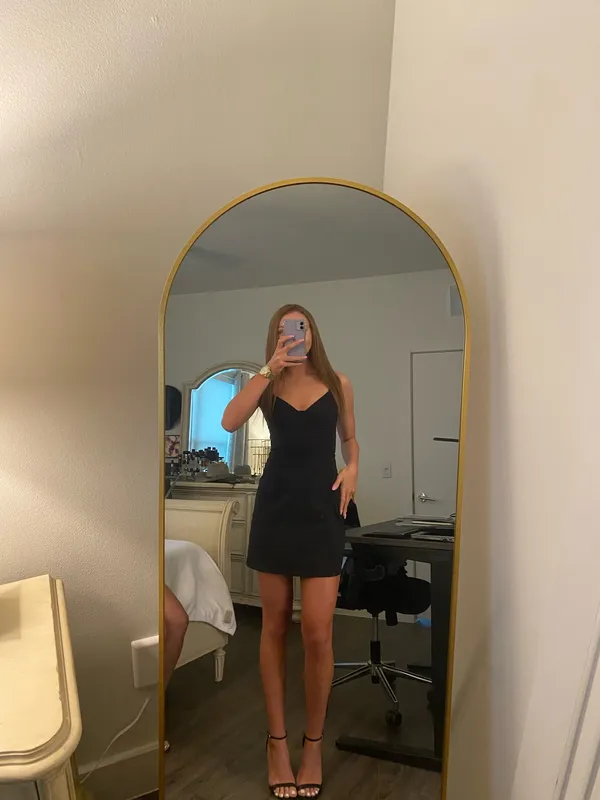 Princess Polly Mini Dress Black - Image 4