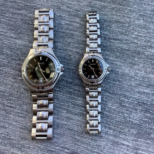 Authentic GUCCI watches for HER👒and HIM 🎩 - Image 11