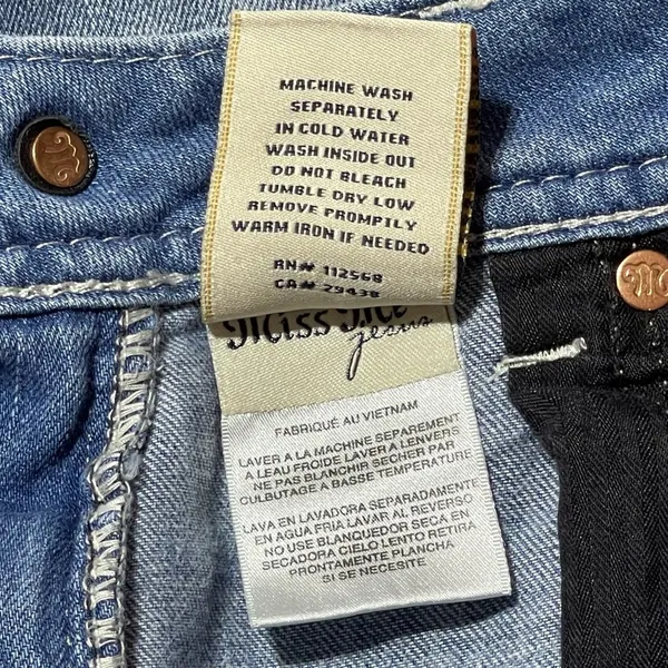 Miss Me Loose Saddle Stitching Bootcut Jeans - Image 13