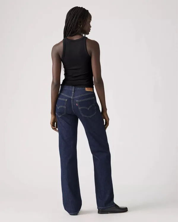 Levis low rise dark wash jeans - Image 2