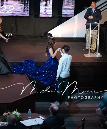 Blue Prom / Pageant Gown - Image 6
