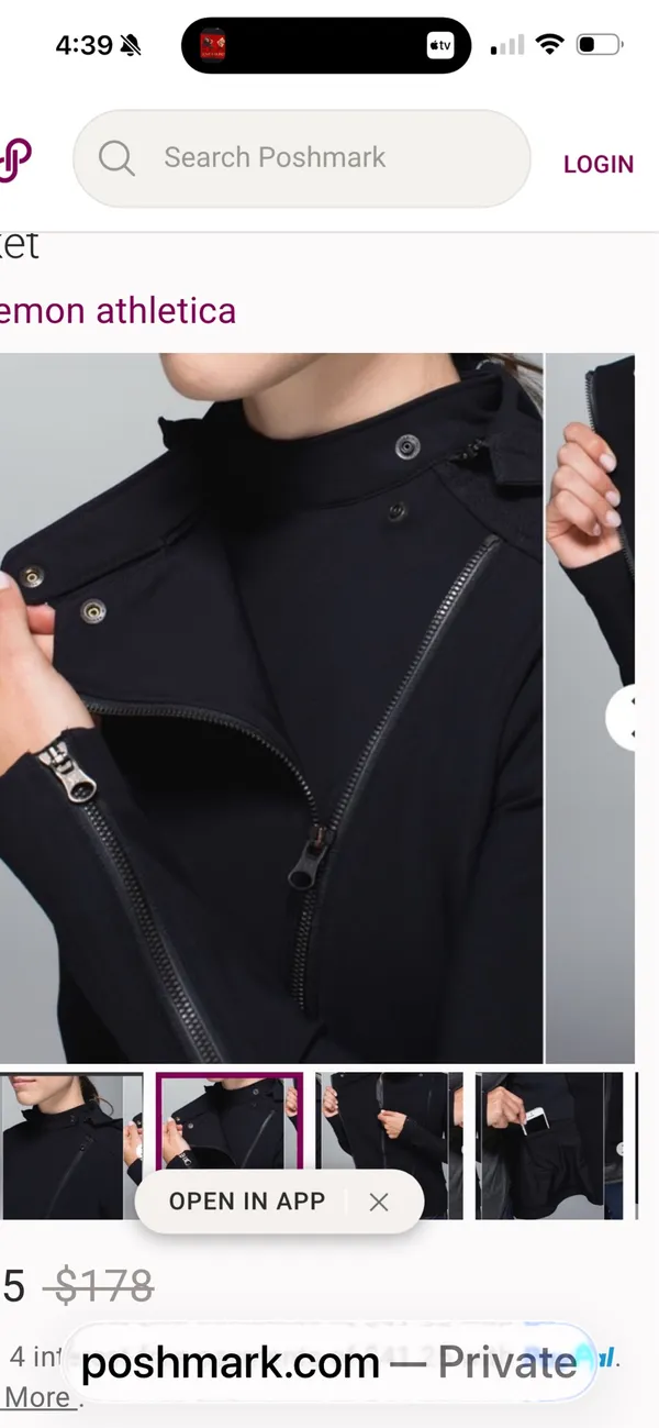 Lululemon Bust A Move Jacket Black - Image 4