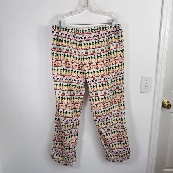 Hanna Andersson Elf Christmas Pajama Set 100% Cotton Holiday Festive Adult XL - Image 13