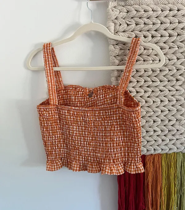Boutique Orange Top - Image 2