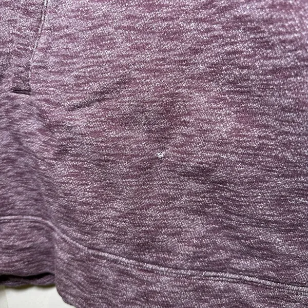 Carhartt Relaxed Fit Pullover Hooded Sweatshirt Size XL 16-18 Purple Hoodie - Image 4