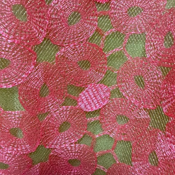 Lilly Pulitzer MANDY Tunic Dress Pink Green Metallic Lace Size‎ 2 - Image 7