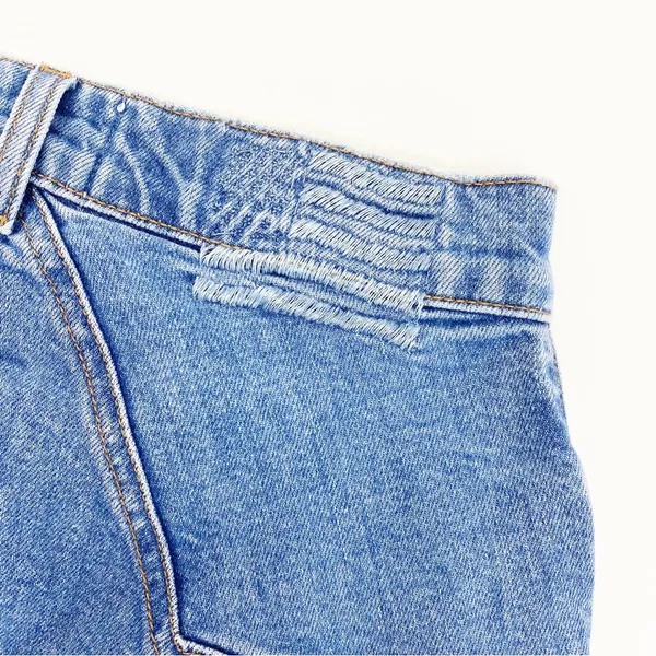 Revice Venus High Rise Cropped Star Jeans: Light Year Wash - Image 13