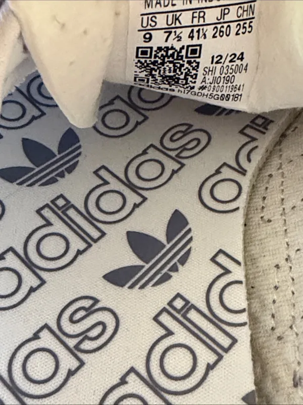 NWT Adidas Wmns SL72 OG Retro Sneaker White Grey Silver Lace Up SZ-9 - Image 6