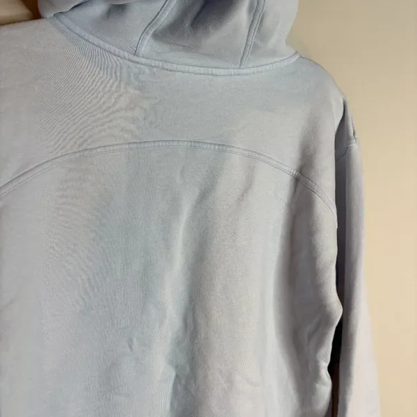 Lululemon All Yours Hoodie Fleece Pullover Sweatshirt in Daydream Light Blue - Image 6