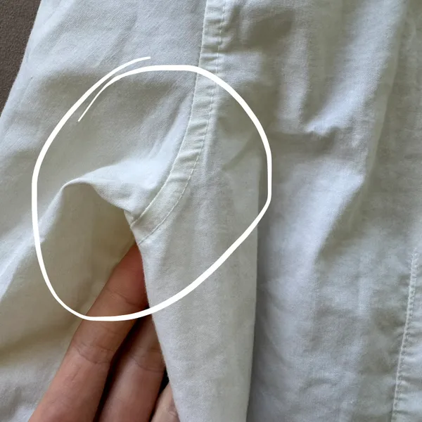 Y2K Era H&M Bib Collar Fitted Button Up Shirt - Image 6