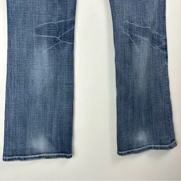 Miss Me Irene Bootcut Jeans Sz 31 Womens Distressed Faded Stitch Denim - Image 14