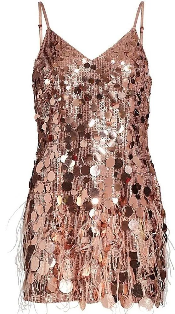 NWT Ramy Brook Rina Sequin Minidress - Image 3