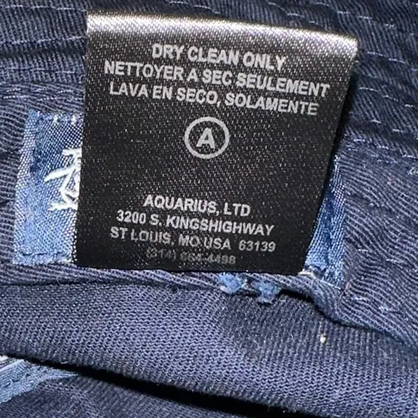 Original Penguin Navy Bucket Hat 100% Cotton OSFM Embroidered Logo‎ - Image 8