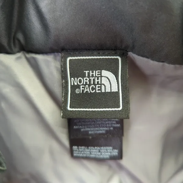 The North Face 550 Fill Down Puffer Jacket Black Womens Size Small‎ Winter Hip - Image 5