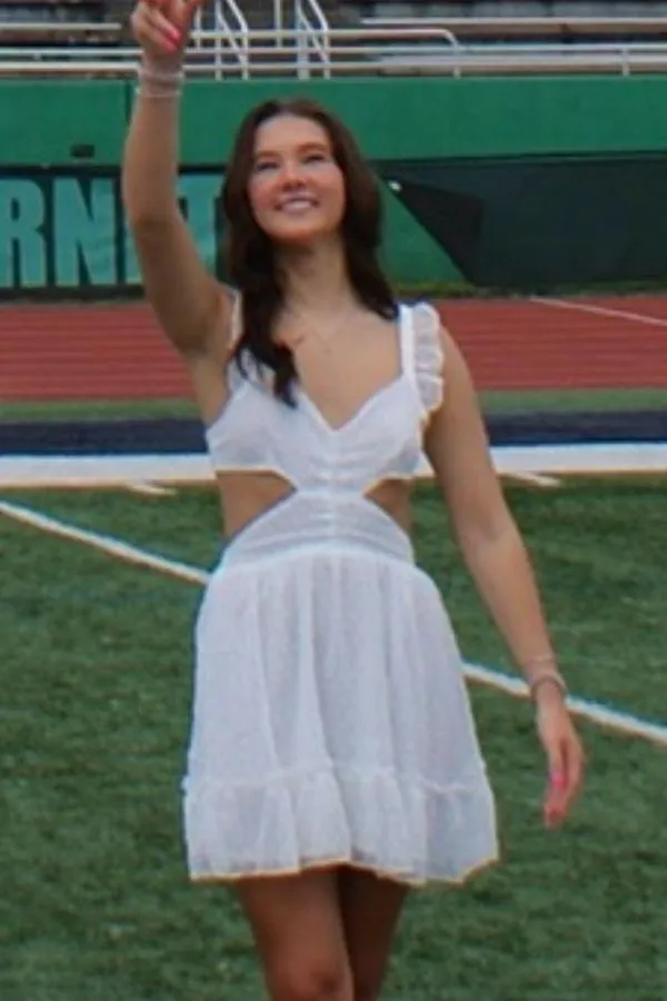 White Mini Dress - Image 2