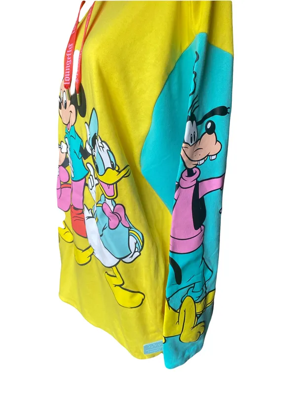 Loungefly Disney 100th Anniversary Mickey & Friends Colorblock Hoodie - Image 3